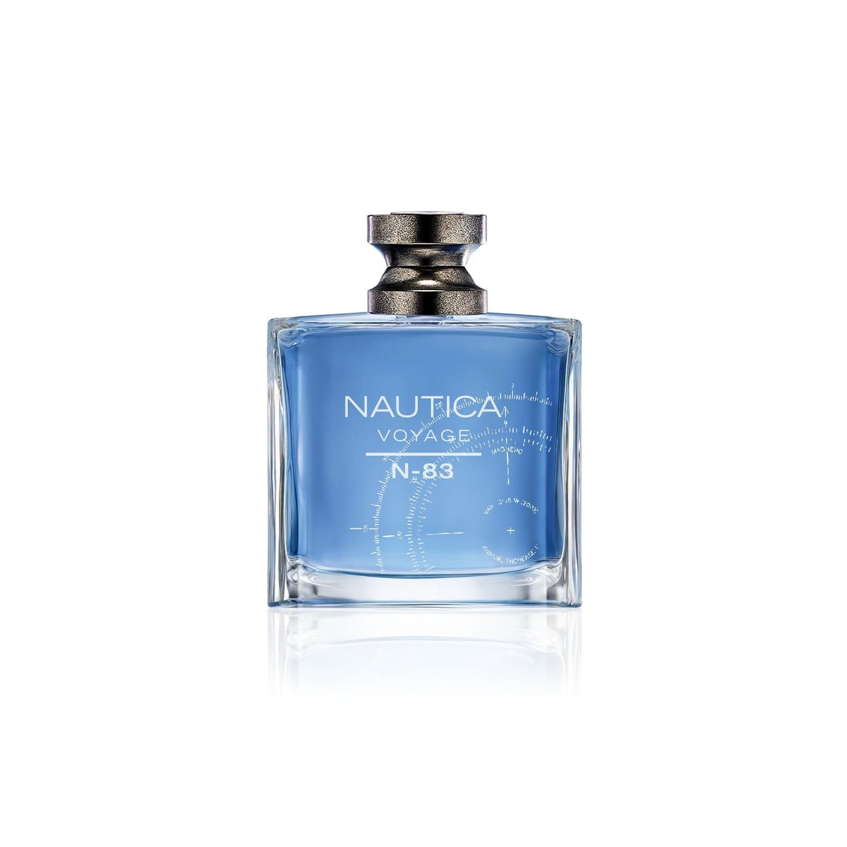 Nautica Voyage N83 front bottle showing clean design and travel-friendly size