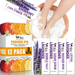 nbc BeautiLab box front view showing lavender packaging and clear treatment list benefits