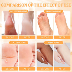nbc BeautiLab bubble salt dissolving in foot basin creating foamy soak for refreshed feet
