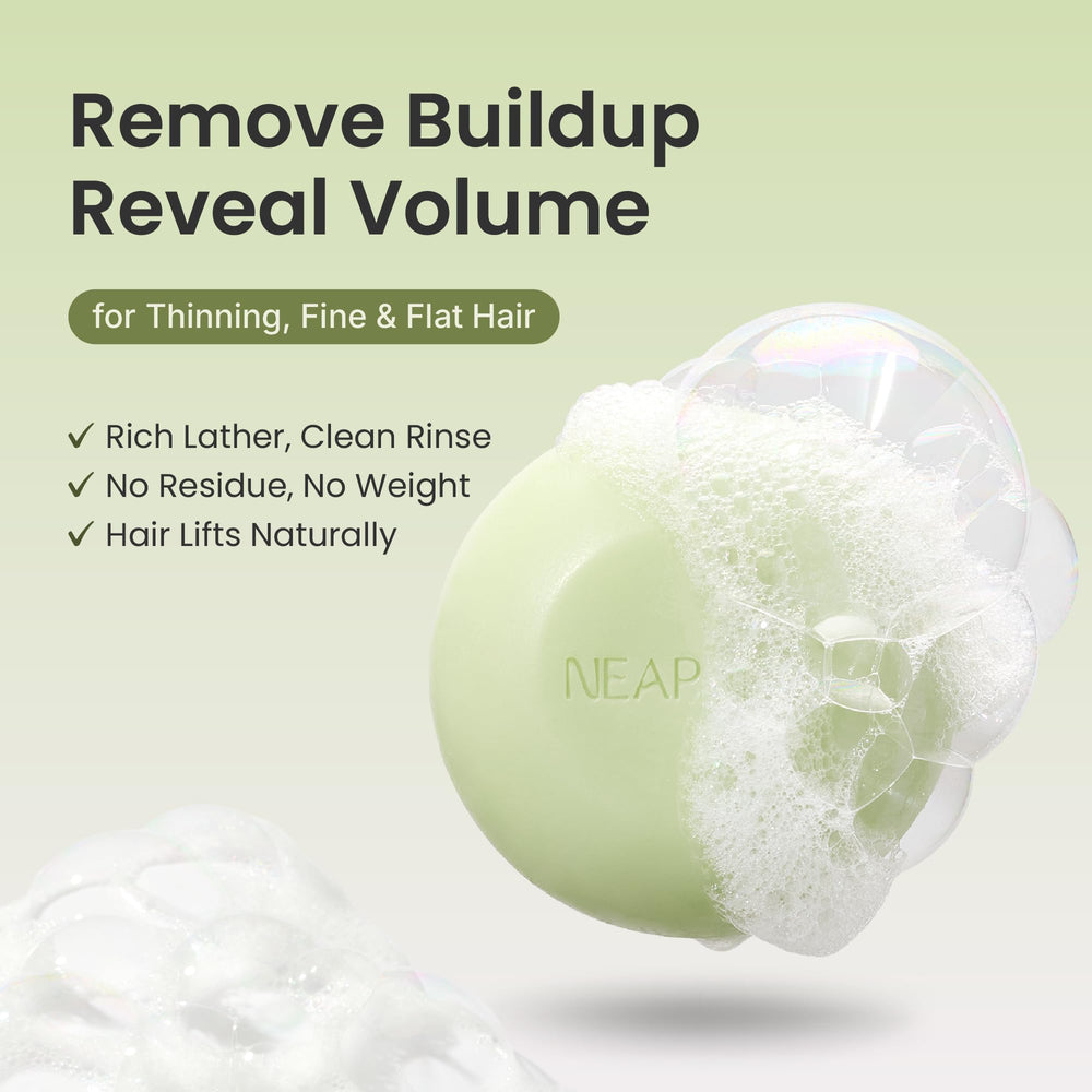 NEAPTIDE bar close-up texture highlighting rich lather potential