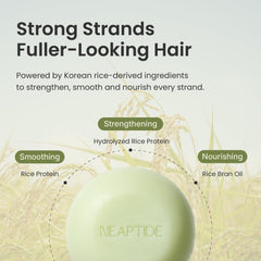 NEAPTIDE producing creamy lather to demonstrate fast foaming benefit