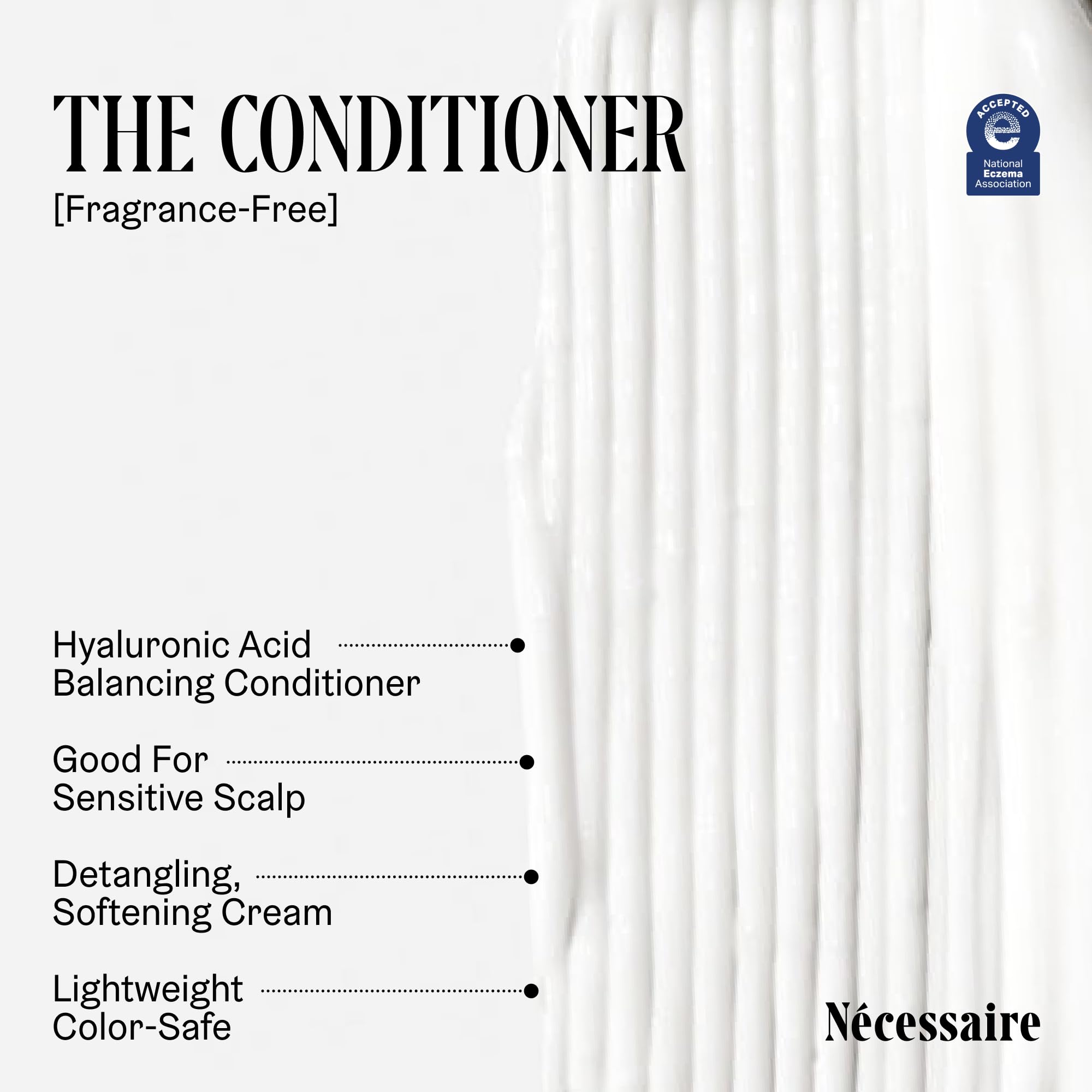 Nécessaire bottles side by side for scale, travel-friendly sizing shown