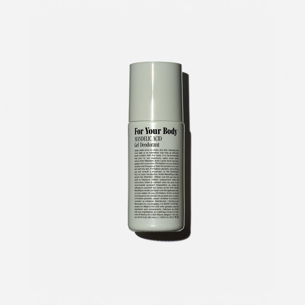 Nécessaire gel texture close-up displaying lightweight, fast-absorbing gel