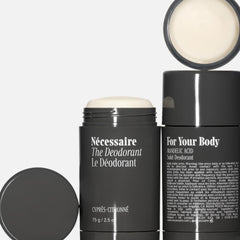 Nécessaire open cap application demonstrating easy roll-on use