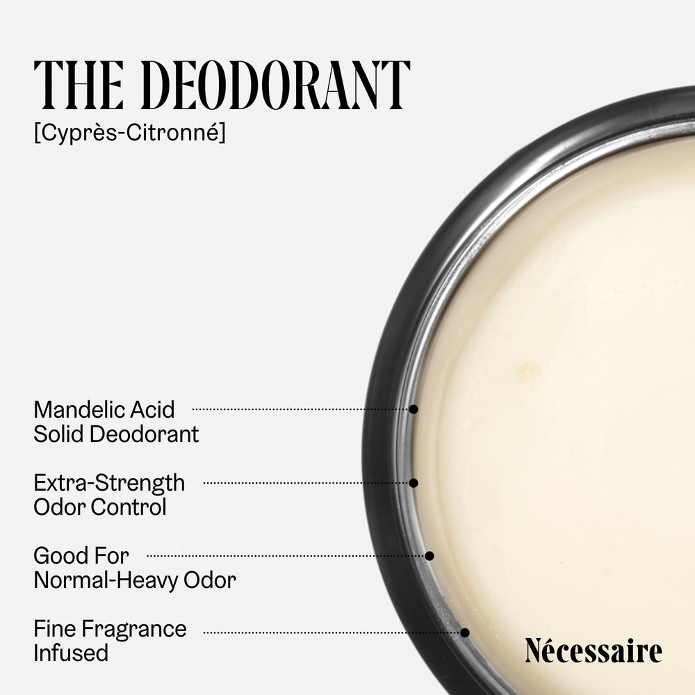 Nécessaire side profile bottle illustrating sleek design and portability