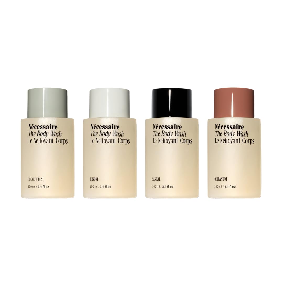 Nécessaire front packaging set showing travel-friendly convenience and variety