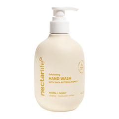 Nectar Bath Treats front bottle showing label and vanilla scent for clear identification and appeal