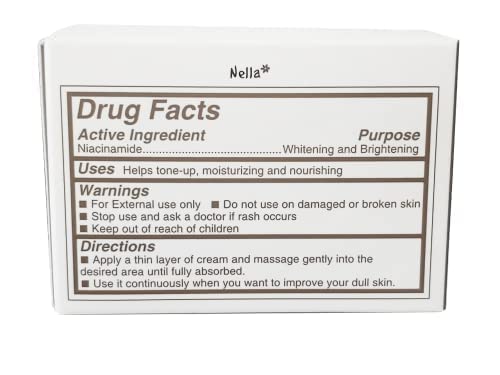 Nella product label close-up listing fermented ingredient benefits