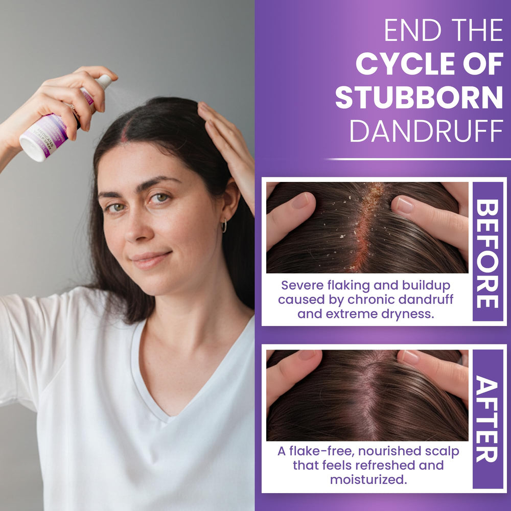 Rida Hair Research Institute clear droplet on skin showing lightweight texture benefit