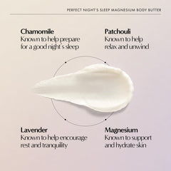 Neom body butter open tub texture highlighting whipped magnesium-rich moisturizing finish