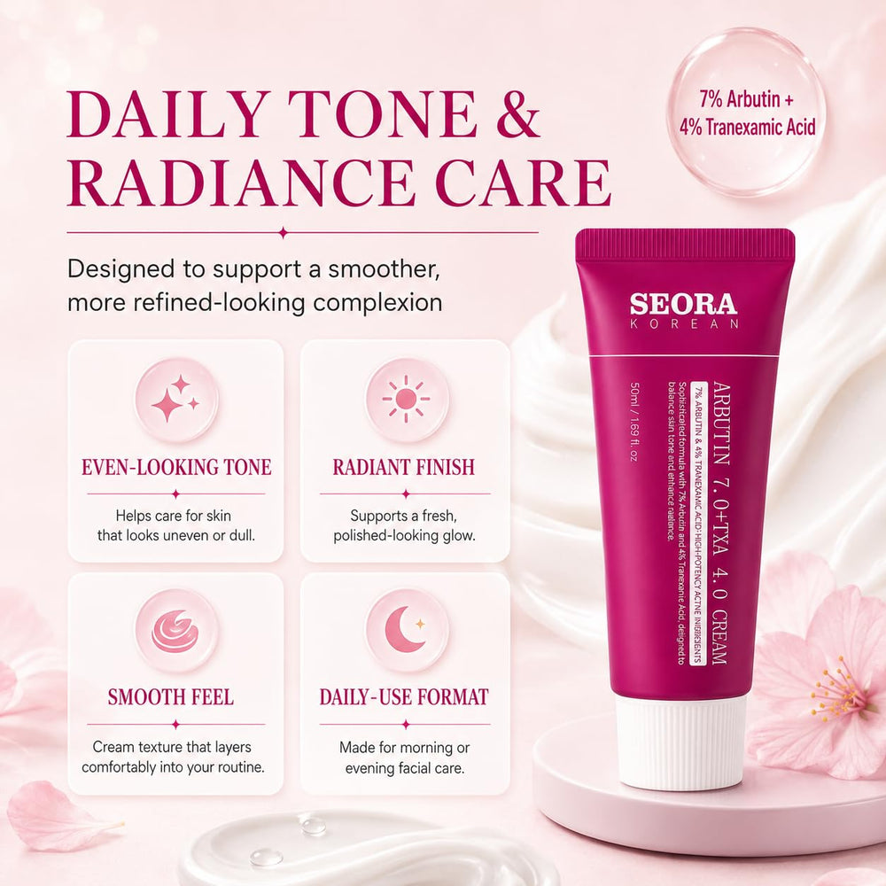 Nepimi SEORA dollop on hand demonstrating easy spread and lightweight hydration
