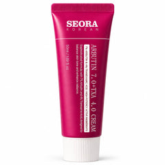 Nepimi SEORA front tube view showing branding and compact 50 mL size benefit