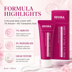 Nepimi SEORA creamy texture close-up illustrating silky spread and fast absorption