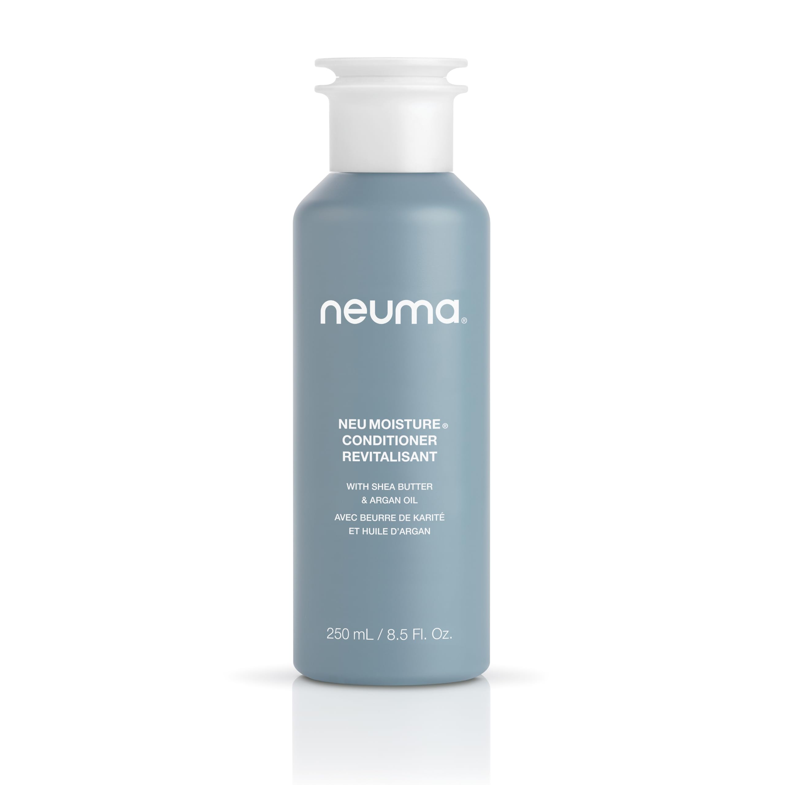 Neuma pump dispenser close-up for easy, mess-free use