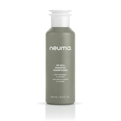 NEUMA back label close-up displaying ingredients and clean-beauty credentials for transparency
