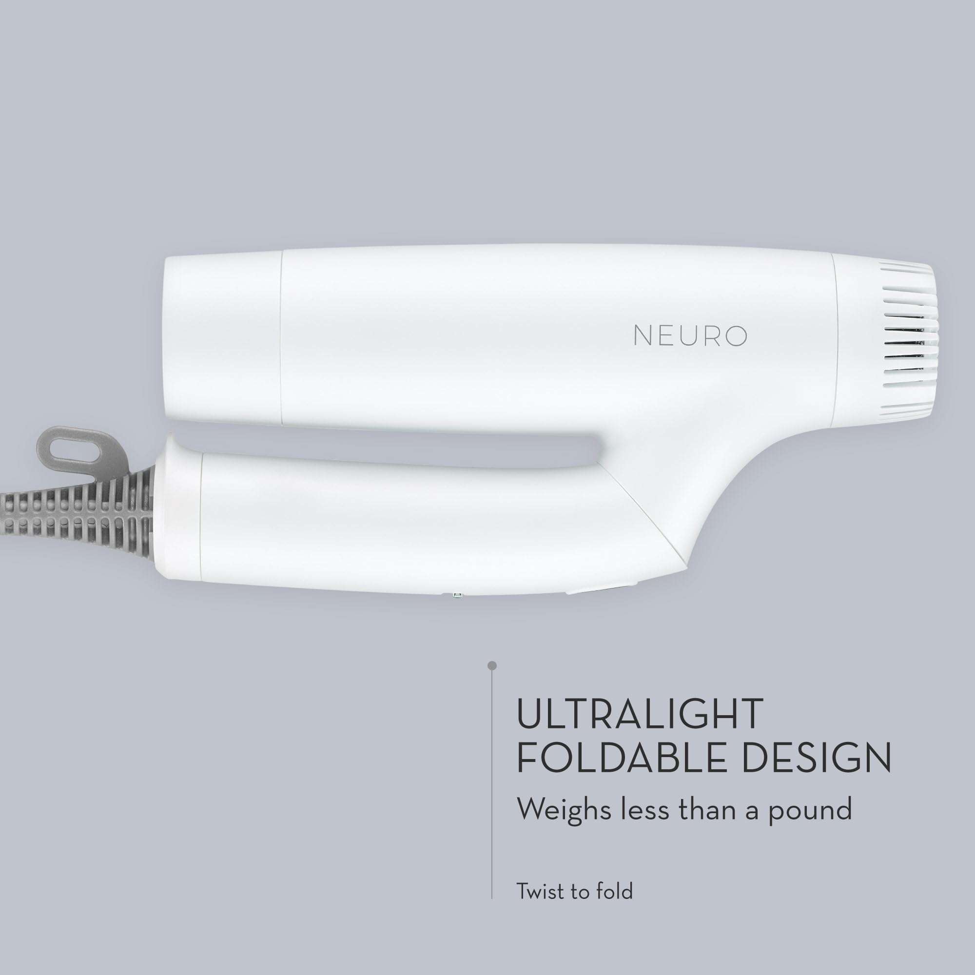 Neuro concentrator nozzle detail emphasizing targeted airflow for precise styling