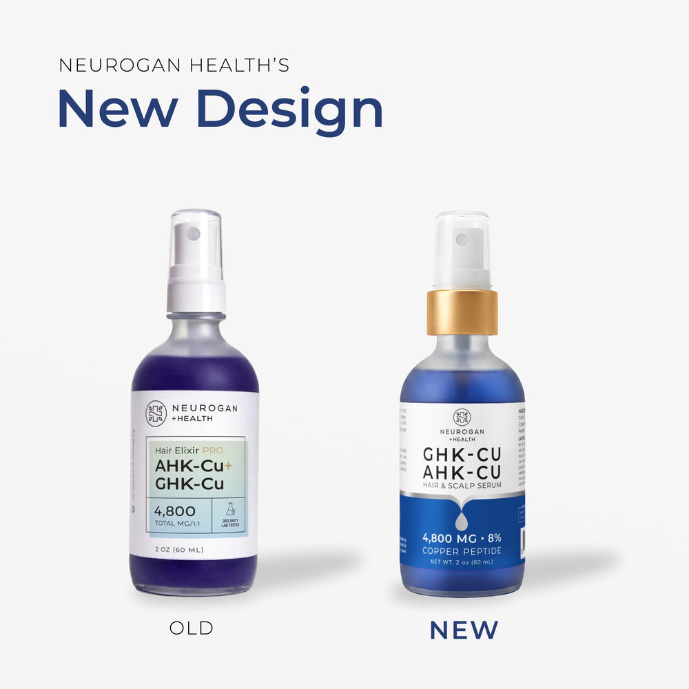 Neurogan water-based serum texture drop demonstrating lightweight feel