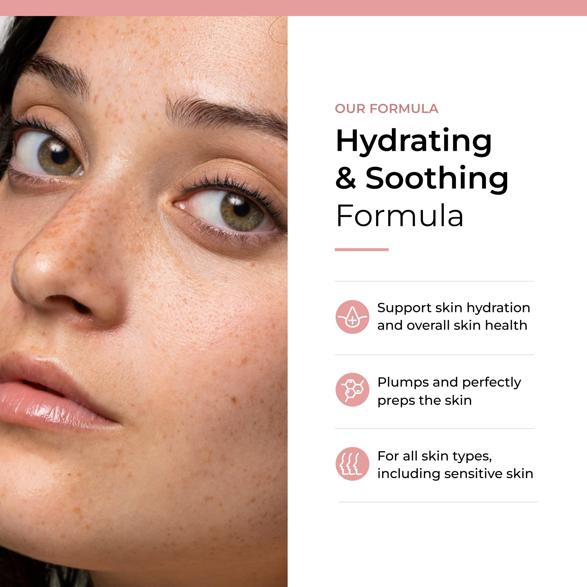 Neurogan serum texture on hand showing lightweight hydration and quick absorption