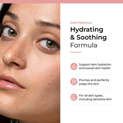 Neurogan serum texture on hand showing lightweight hydration and quick absorption
