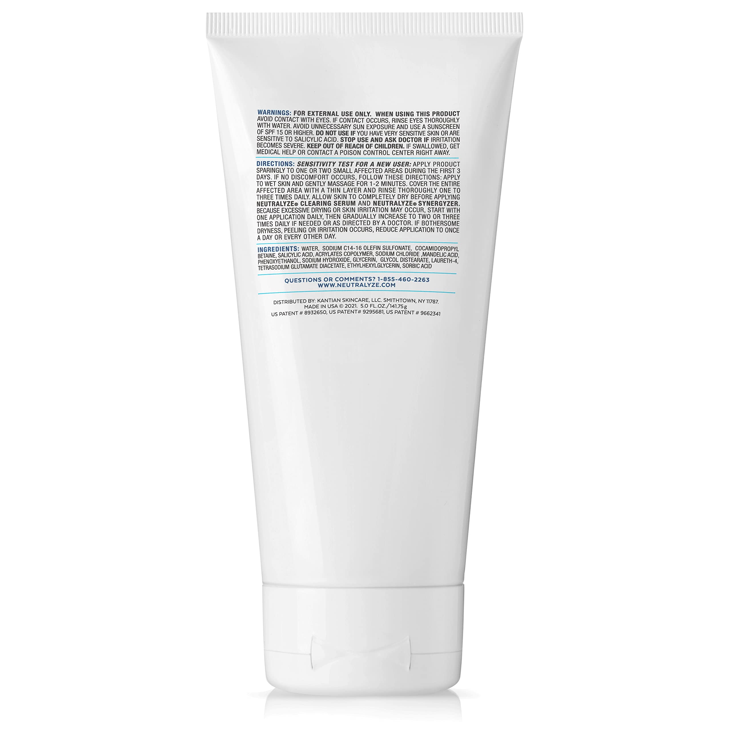 Neutralyze in bathroom routine illustrating morning prep and clear skin