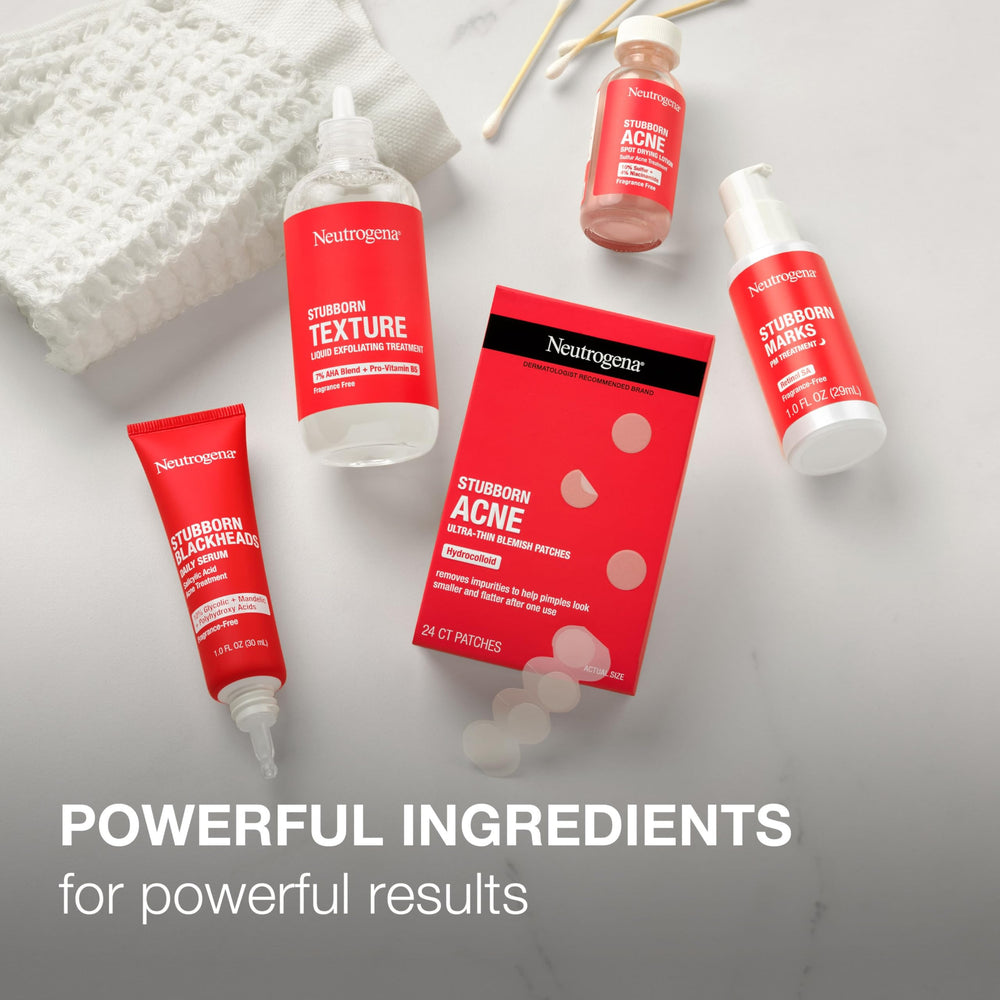 Neutrogena 5 oz jar in hand showing true size and travel-friendly benefit