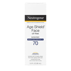 Neutrogena Age Shield lotion texture close-up showing fast absorption