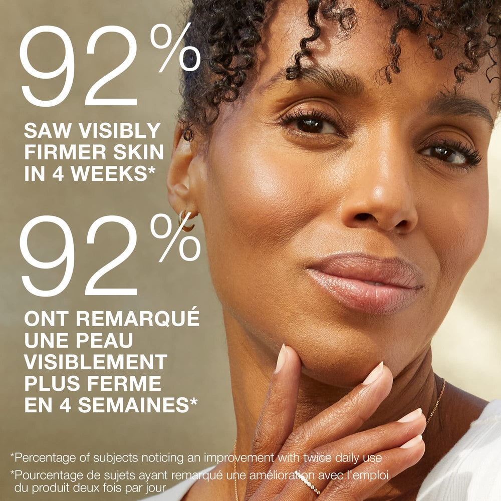 Neutrogena application on jawline, shows contouring and smoothing routine