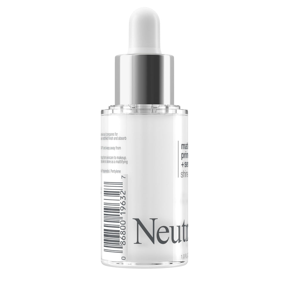 Neutrogena application on T-zone demonstrating targeted shine control