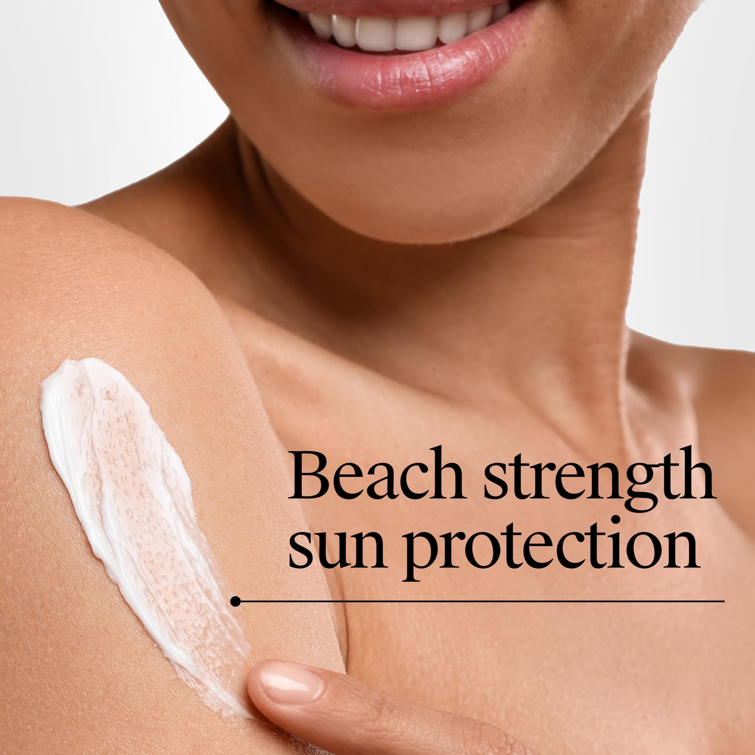 Neutrogena product label close-up highlighting SPF and Helioplex technology