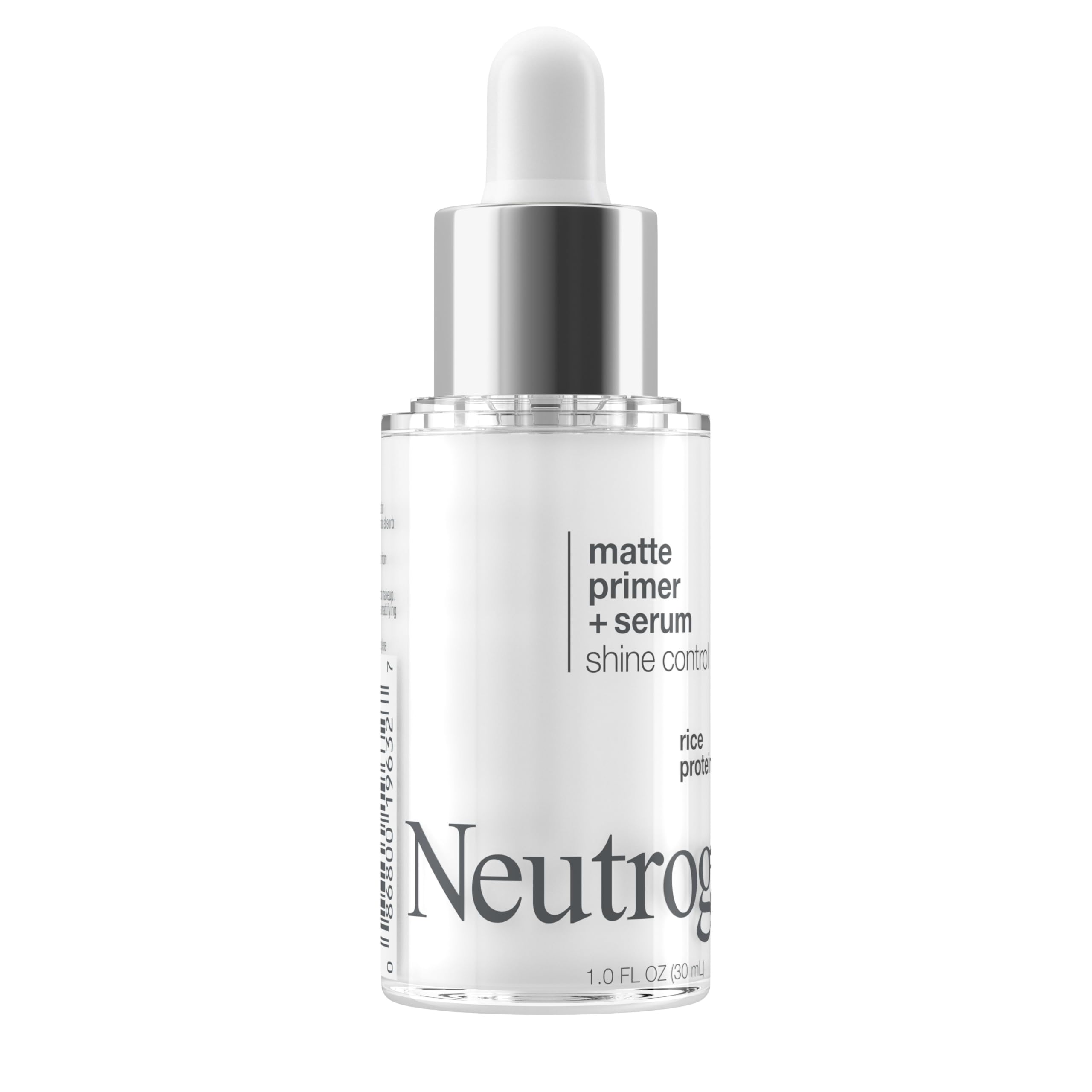 Neutrogena bottle in hand illustrating size and travel-friendly volume