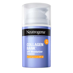 Neutrogena bottle front view showing clean packaging and SPF 30 protection benefits