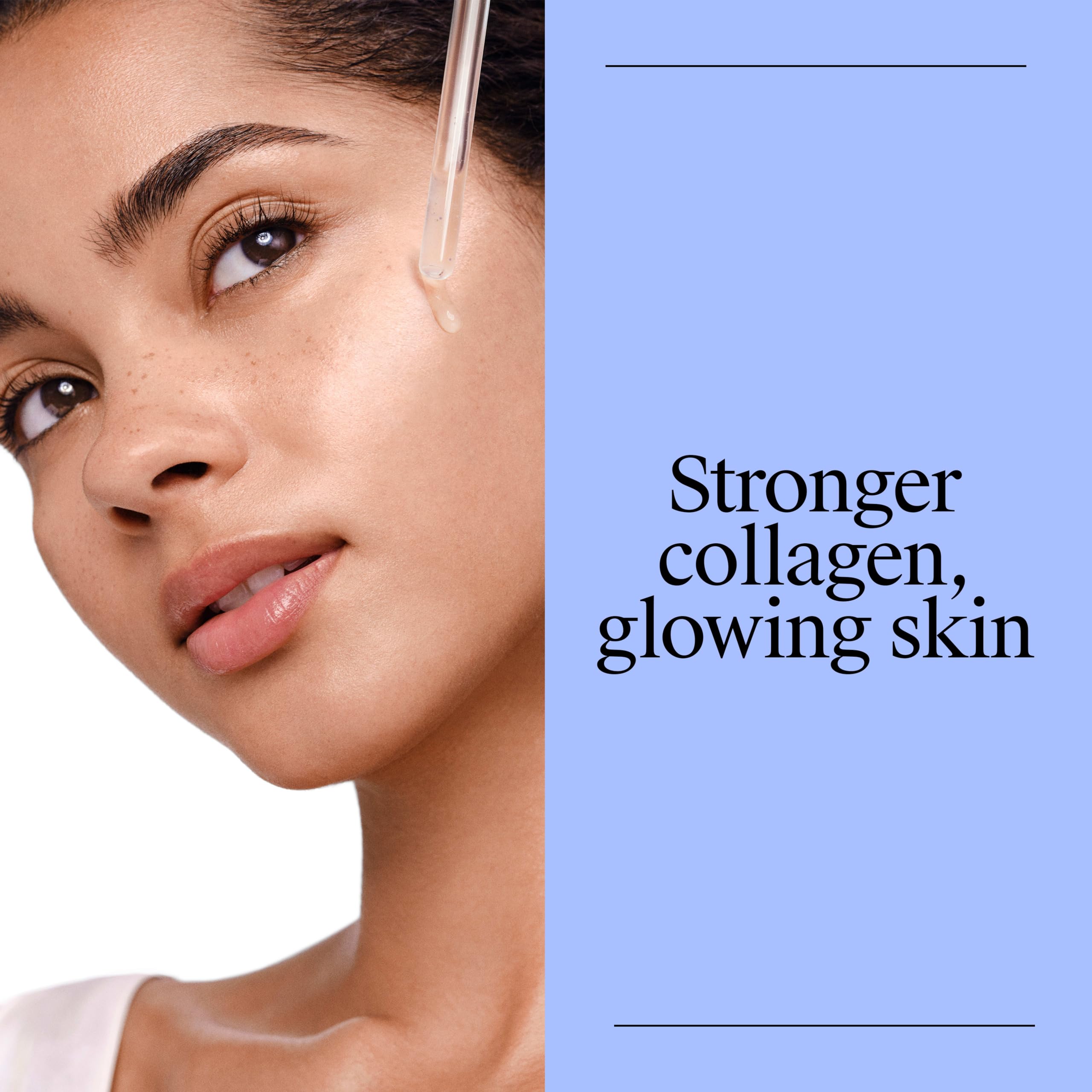 Neutrogena serum texture drop highlighting lightweight absorption