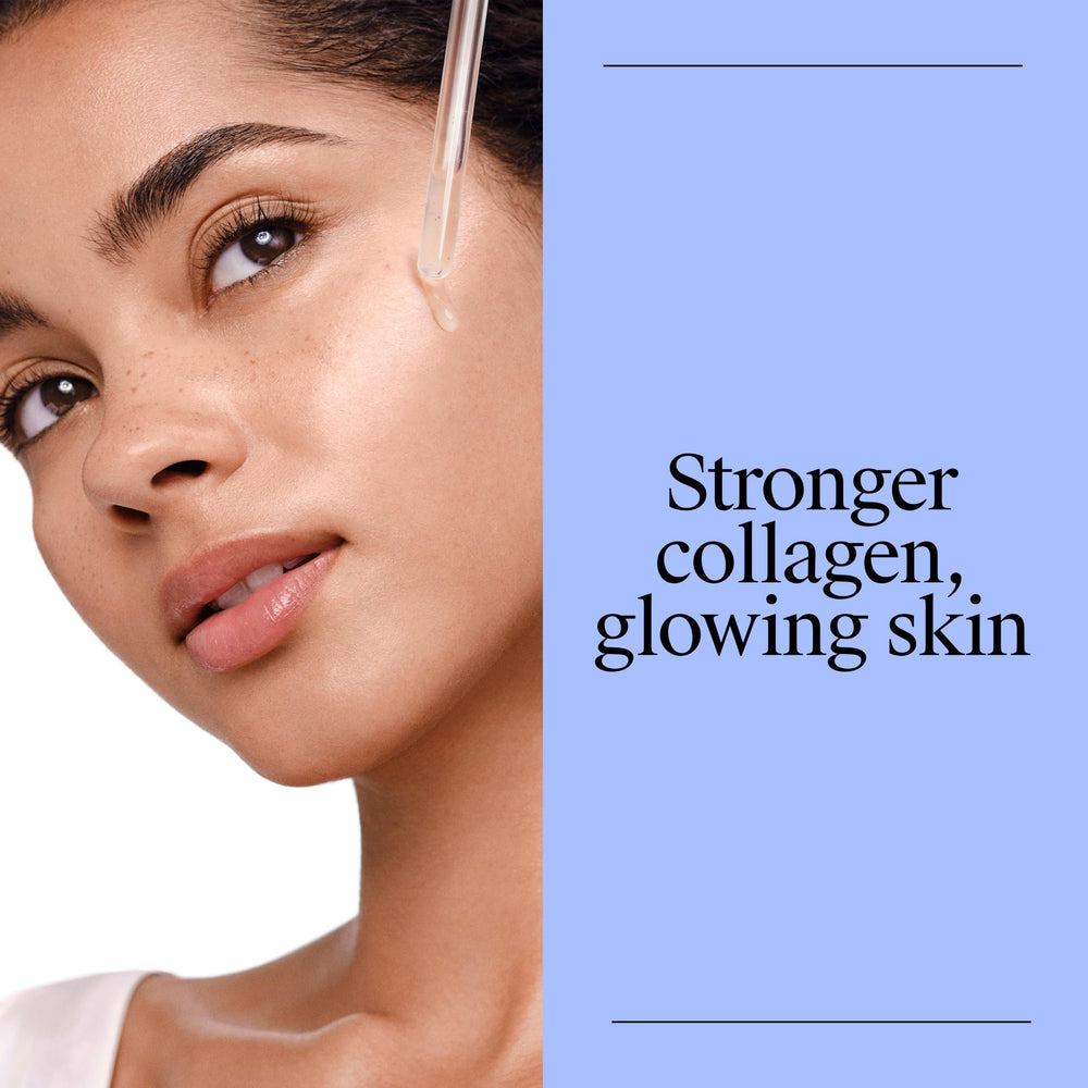 Neutrogena serum texture drop highlighting lightweight absorption