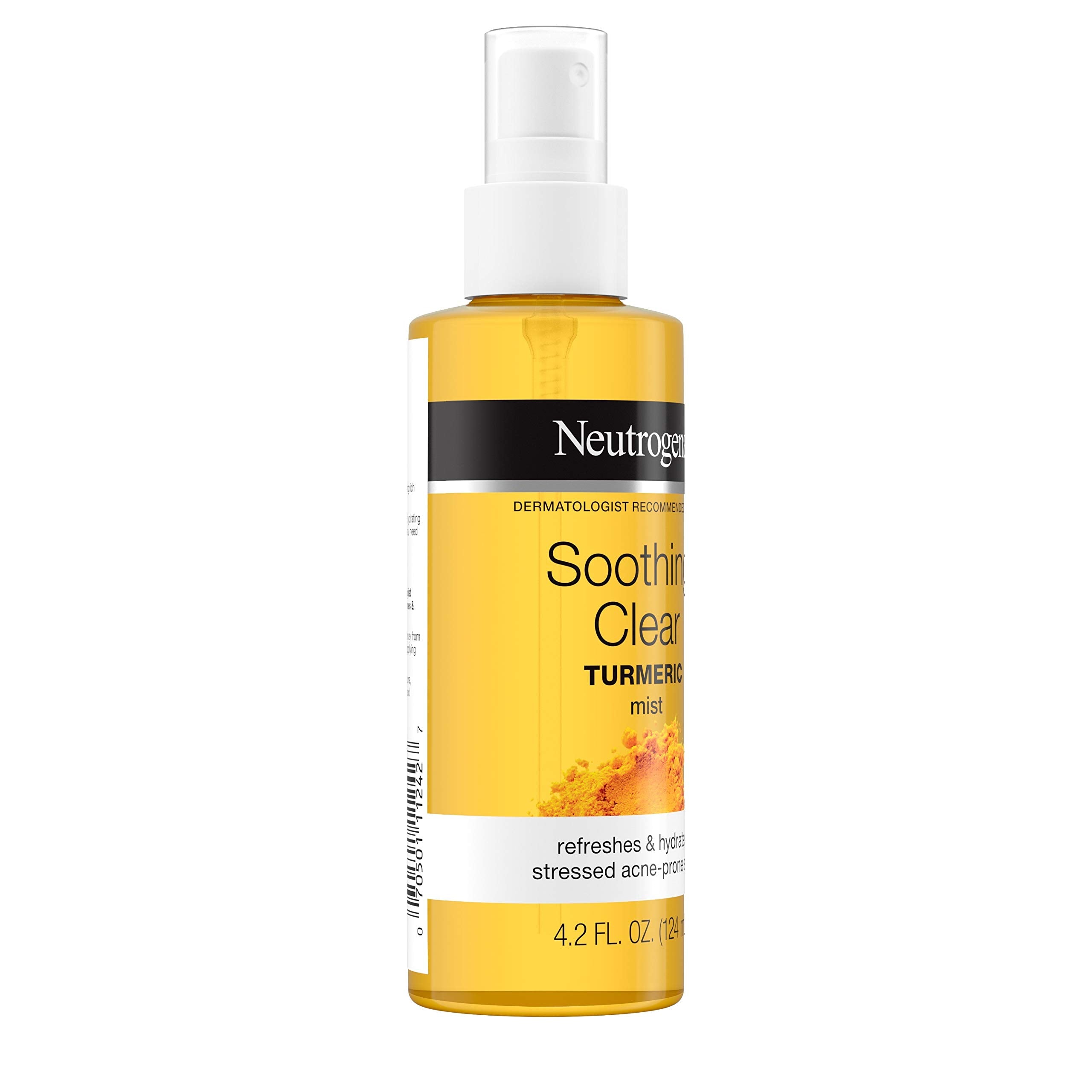Neutrogena mist droplets on skin showing quick-absorbing hydration