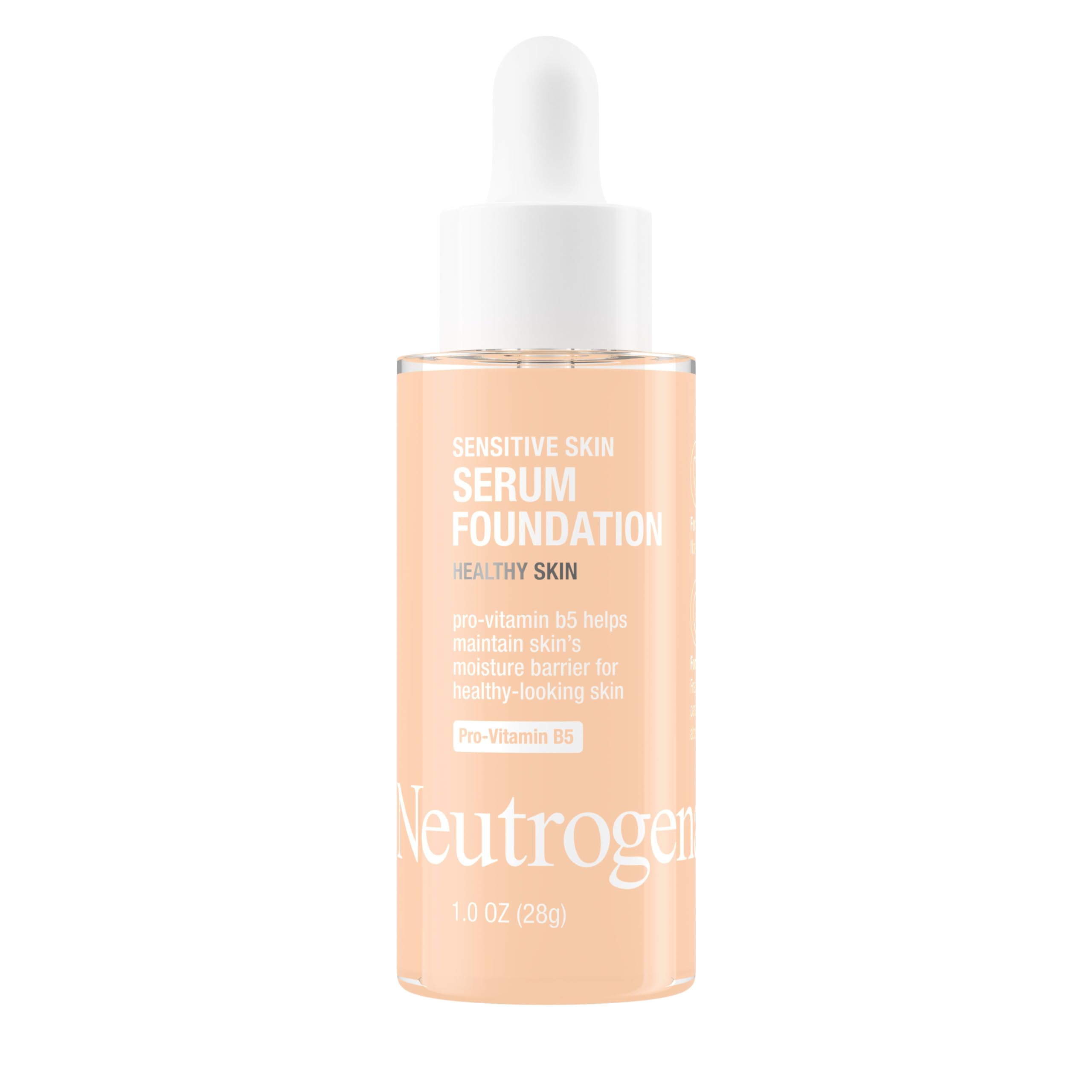 Neutrogena foundation front packaging showing shade Light 02 and benefits
