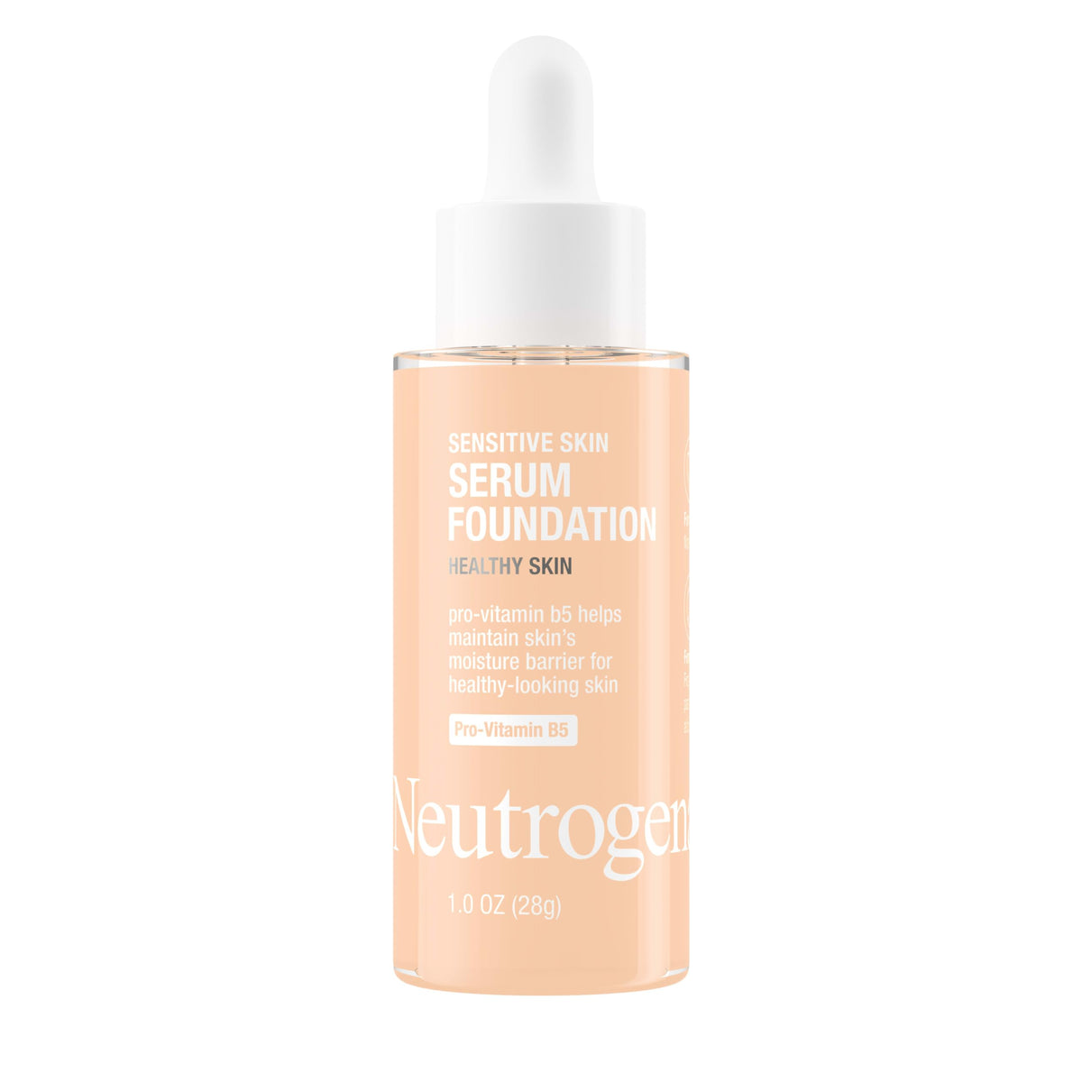 Neutrogena foundation front packaging showing shade Light 02 and benefits