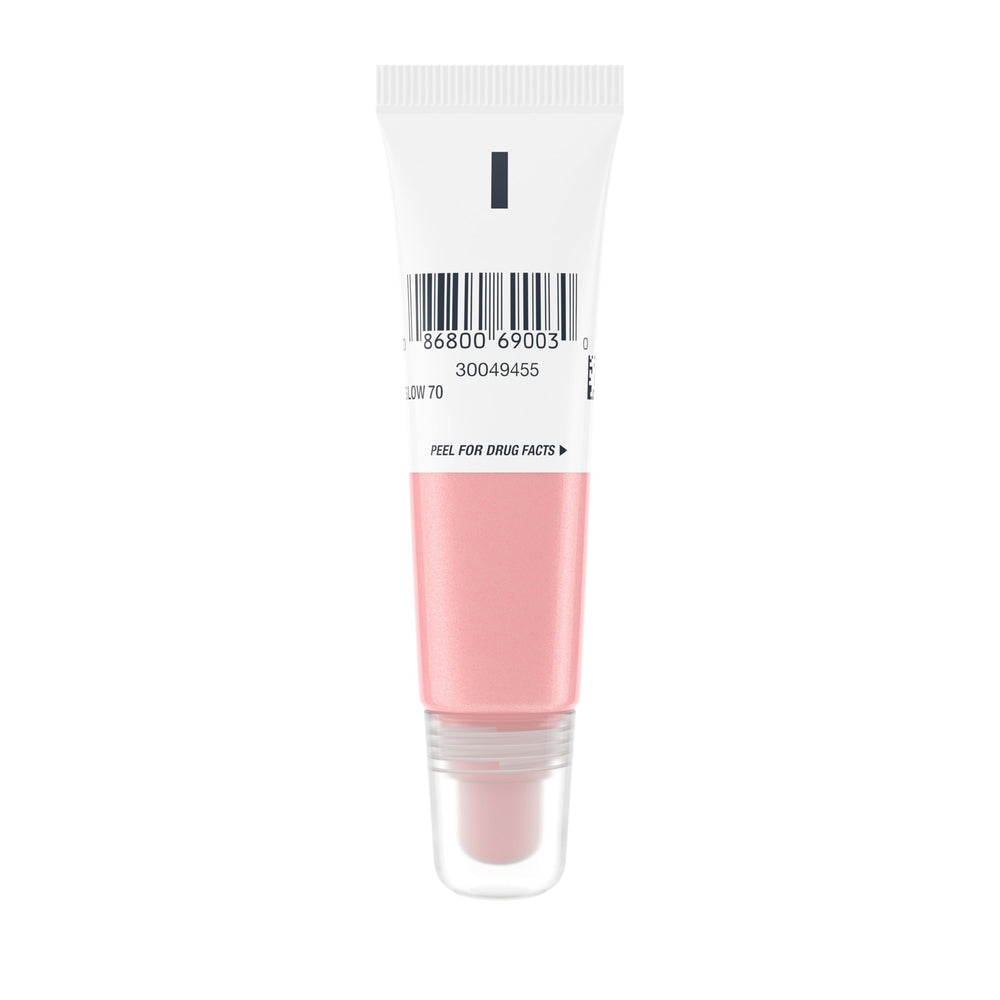 Neutrogena gloss tube bottom code showing product batch information
