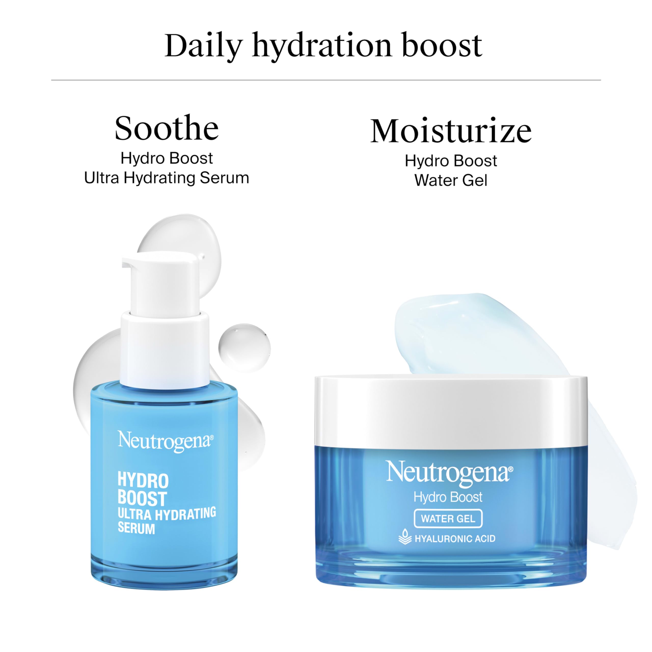 Neutrogena 1 fl oz bottle beside coin for size and portability benefit