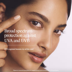 Neutrogena applying moisturizer on hand demonstrating quick absorption benefit