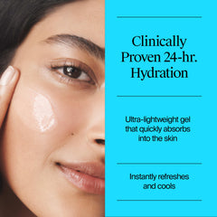 Neutrogena small trial cleanser bottle showing gentle cleansing benefit