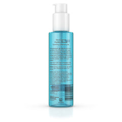 Neutrogena Hydro Boost in use removing makeup on model to show effective cleansing and soft skin