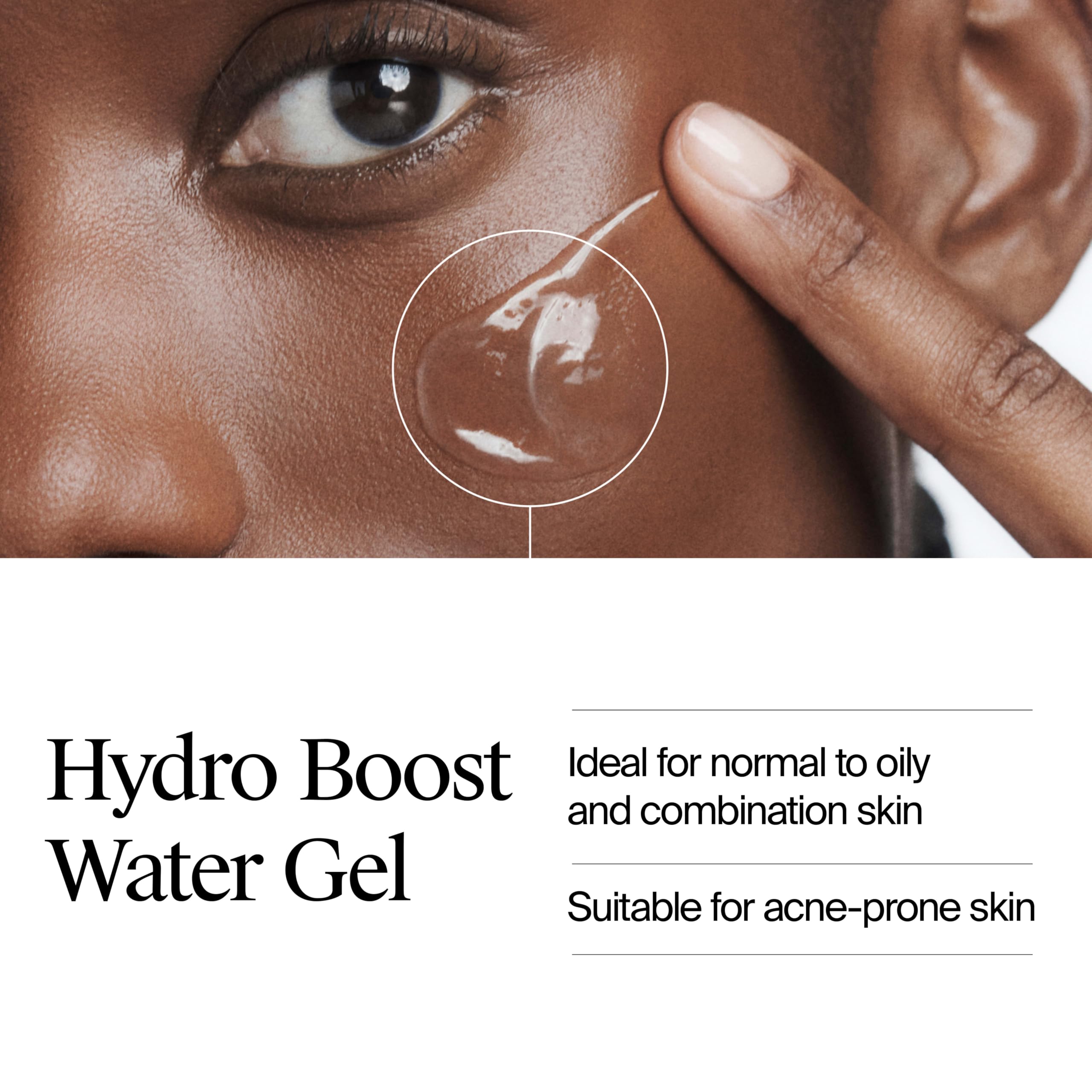 Neutrogena hyaluronic acid visual emphasizing moisture-retaining benefit