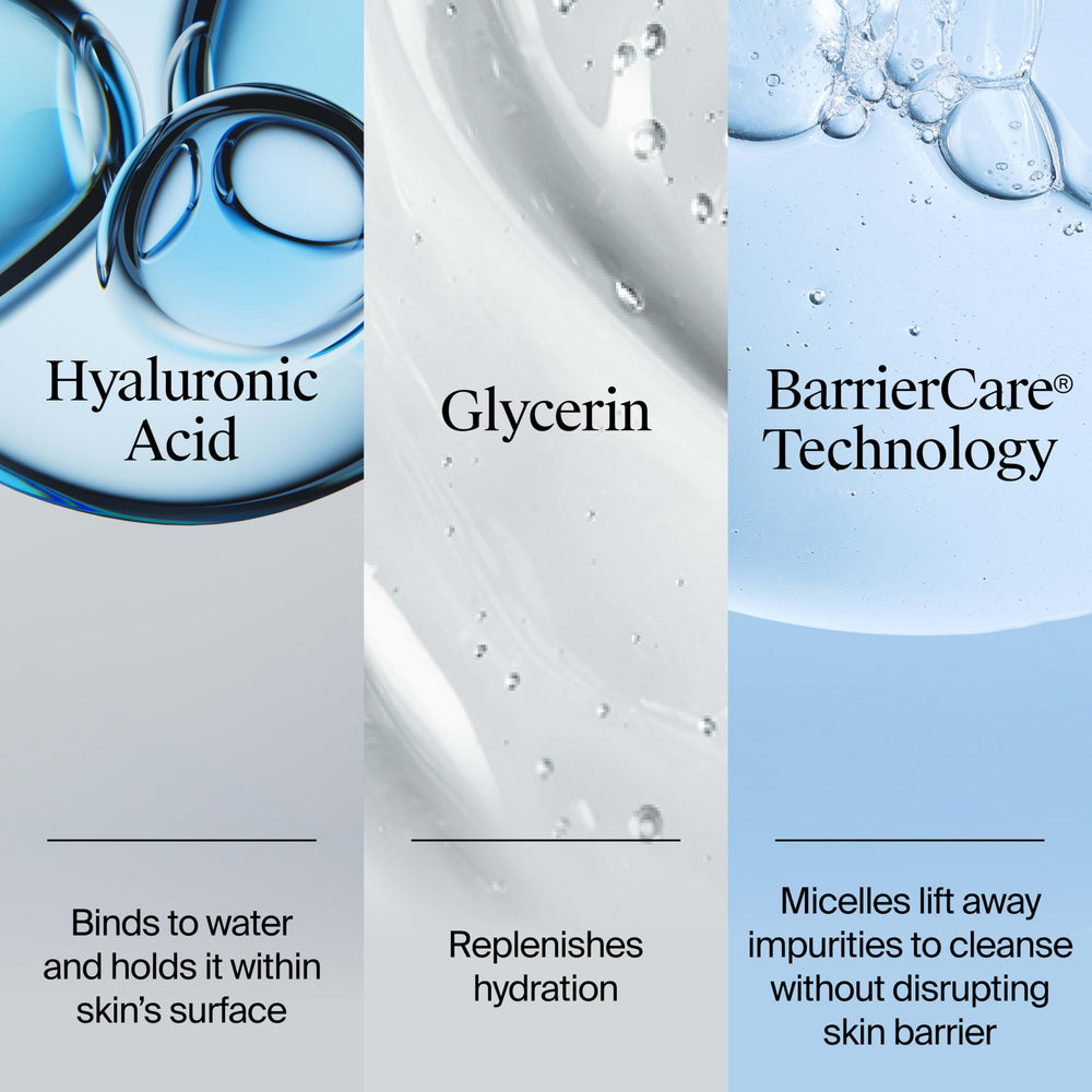 Neutrogena label close-up showing key ingredients and transparency