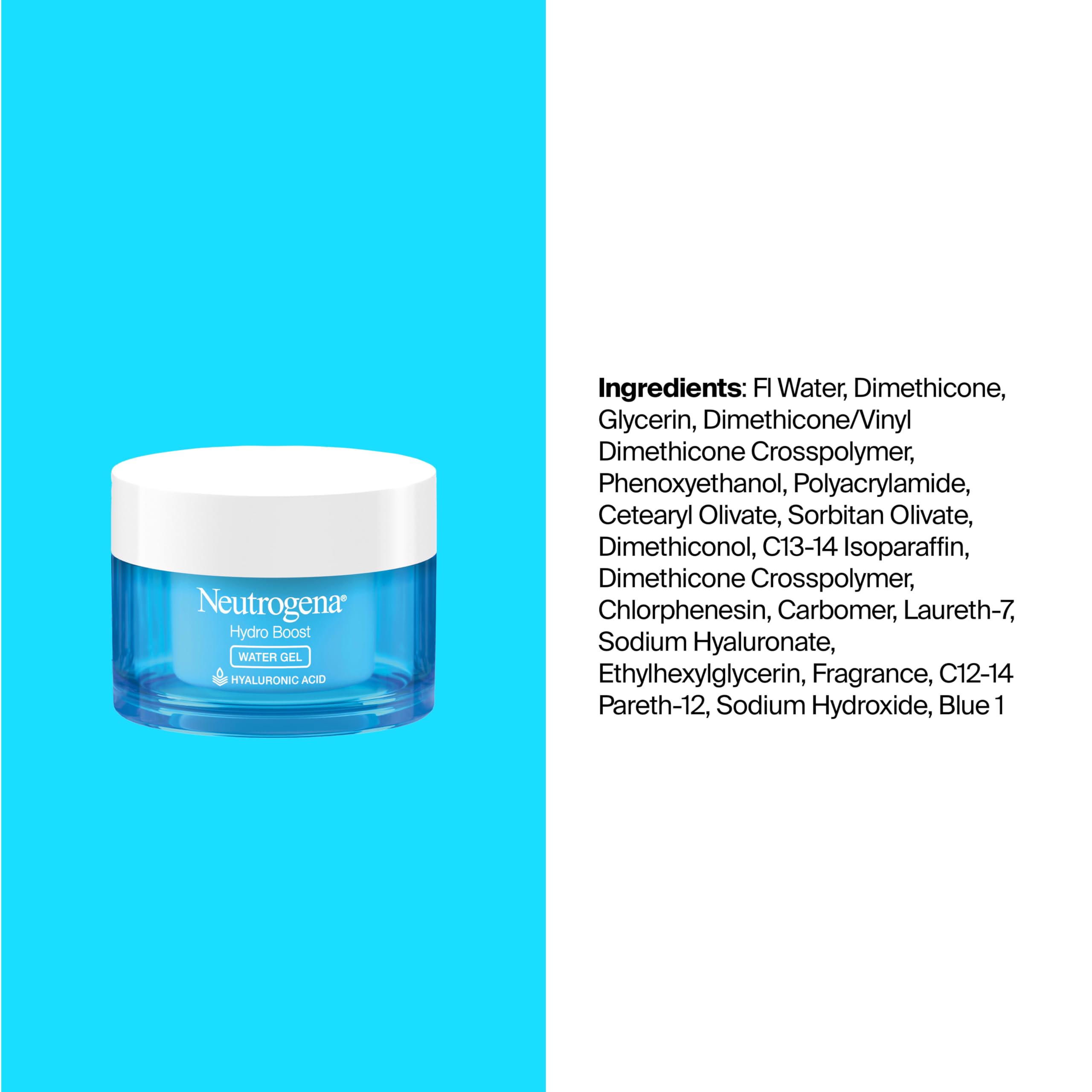 Neutrogena moisturizer and cleanser displayed on bathroom shelf showing routine convenience benefit