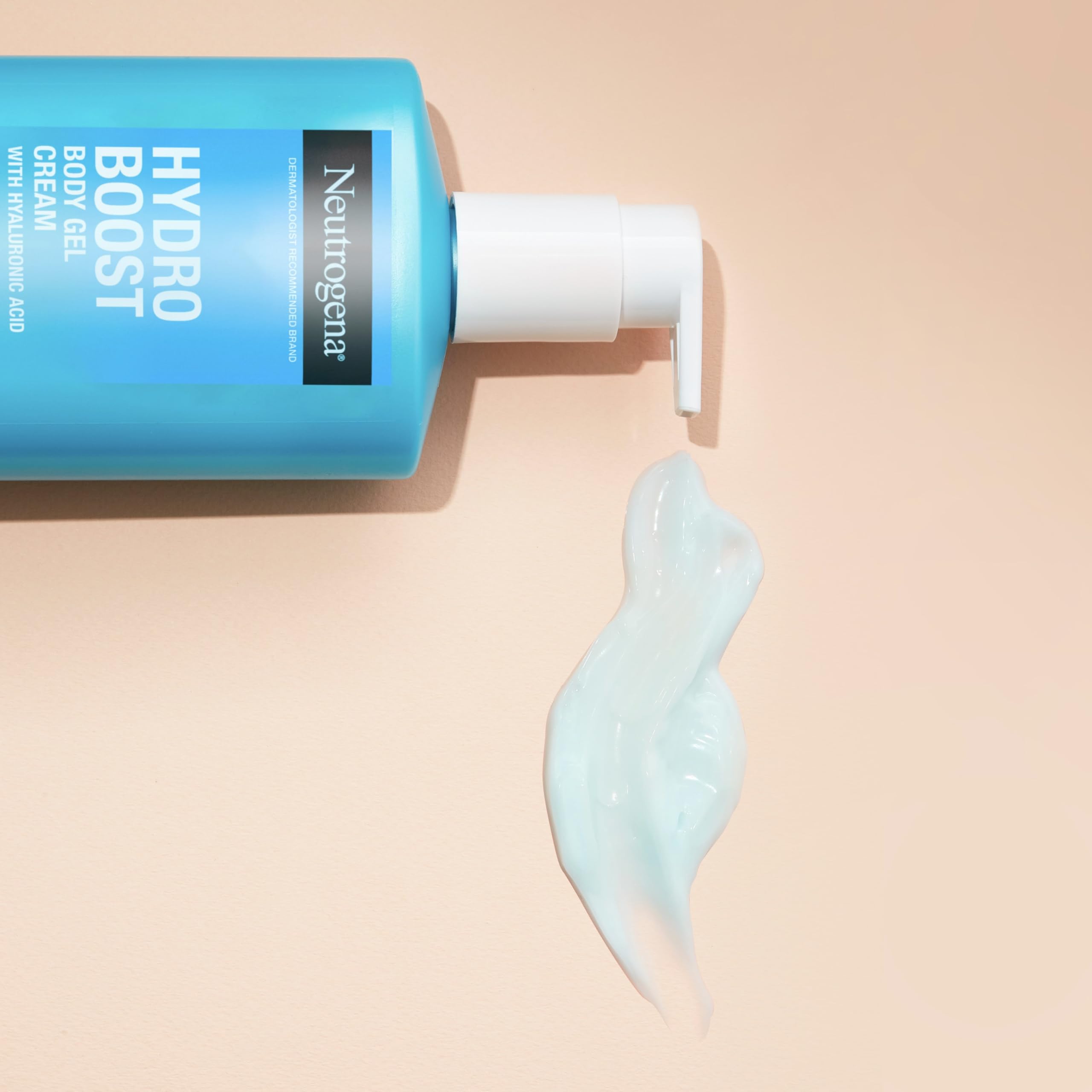 Neutrogena hydro boost open jar reveals gel-cream texture for fast absorption