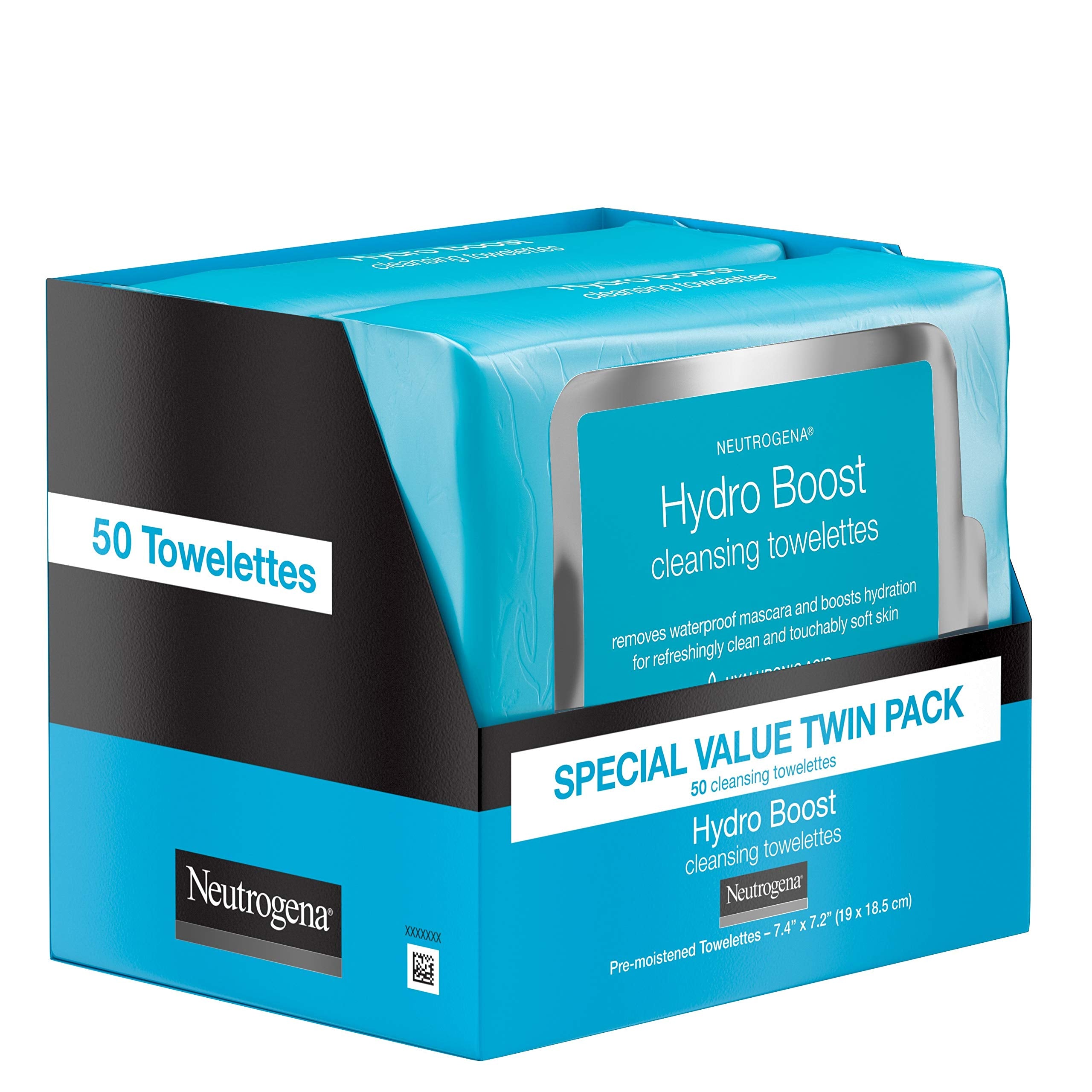 Neutrogena Hydro Boost fabric texture close-up showing soft weave and gentle touch
