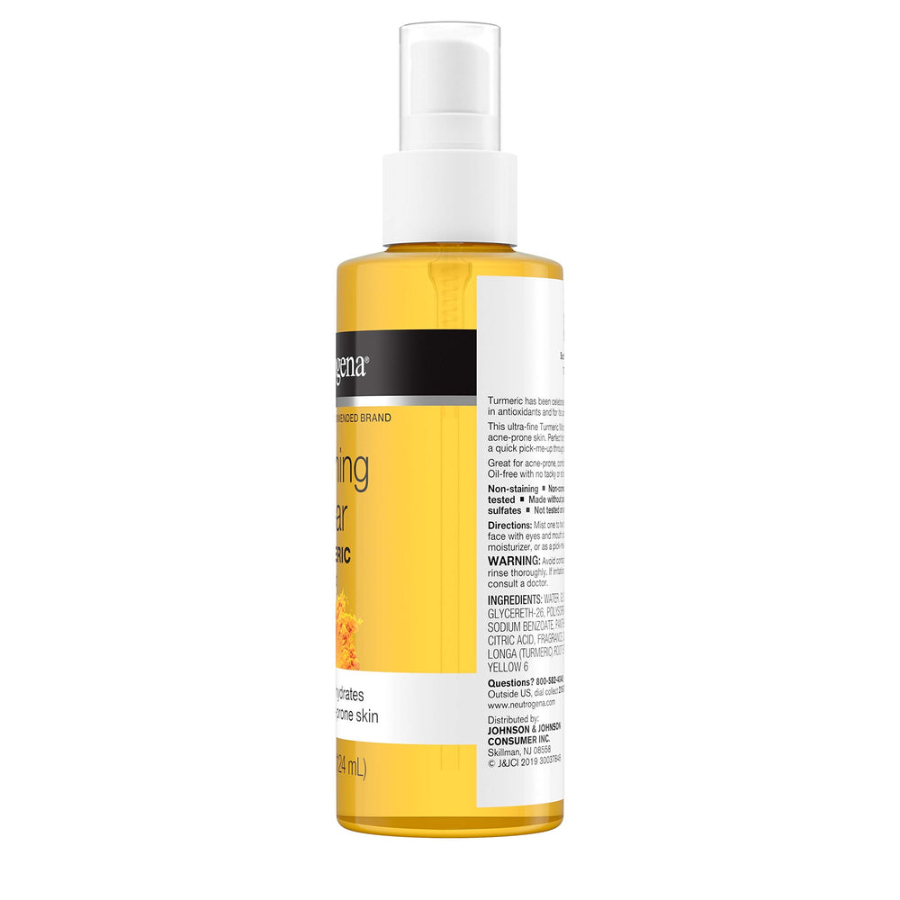 Neutrogena label closeup showing ingredients and gentle formulation benefit