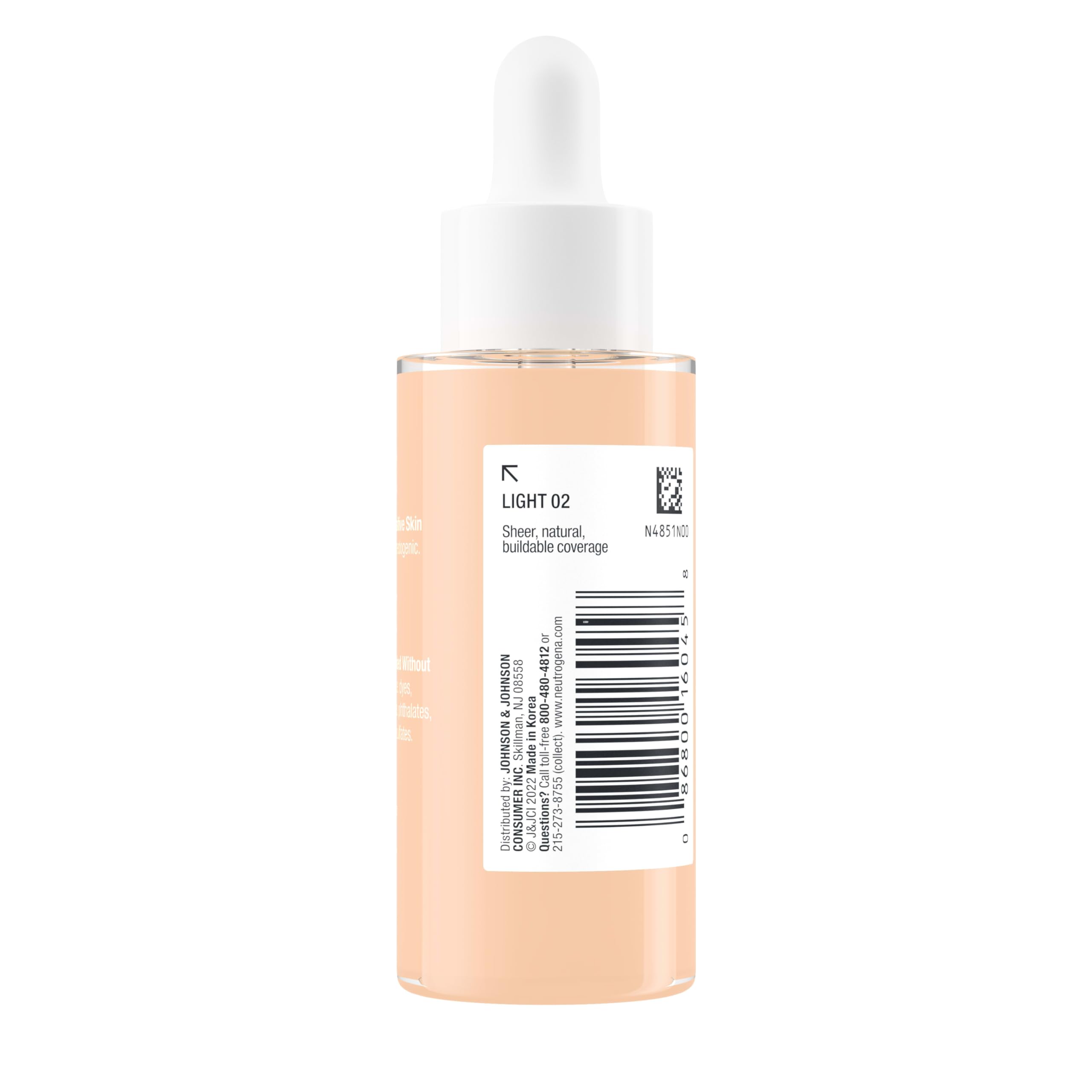 Neutrogena foundation on bathroom vanity showing everyday skincare routine benefit
