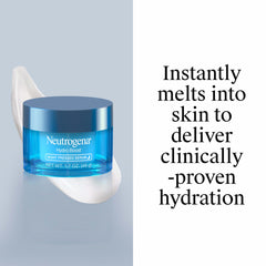 Neutrogena pump dispensing product onto fingertip for precise overnight application