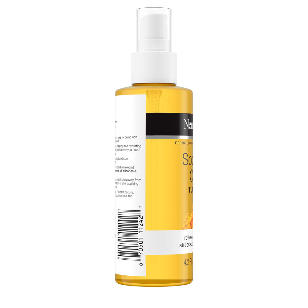 Neutrogena bottle on vanity illustrating morning routine hydration boost
